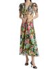 Saloni Women's Lea Floral Print Midi Dress - 3