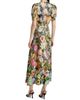 Saloni Women's Lea Floral Print Midi Dress - 5