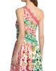 Saloni Women's Madeline Two-Tone Floral Asymmetric One-Shoulder Top - 5