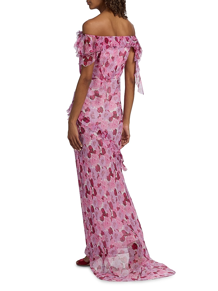saloni off shoulder dress Saloni Women's Grace Dress