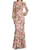 Saloni Women's Rita Floral Geroegette Maxi Dress - 3