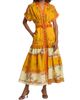 Saloni Women's Riya Floral Linen-Cotton Midi-Dress - 2
