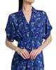 Saloni Women's Riya Floral Satin Midi-Shirtdress - 6
