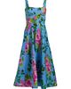 Saloni Women's Sabrina Floral A-Line Midi-Dress - 8