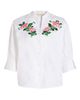 Saloni Women's Tavi Floral-Embroidered Button-Front Shirt - 1