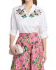Saloni Women's Tavi Floral-Embroidered Button-Front Shirt - 3
