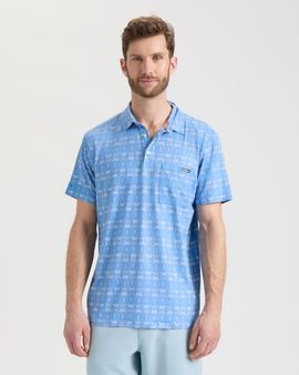 Salt Life Salt Life Mirrored Grove SLX Performance Polo
