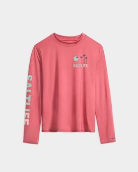 Salt Life Salt Life Palmline Performance Long Sleeve Tee