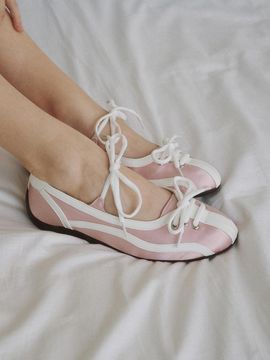 SALTANDCHOCOLATE Ally Flat Sneakers 412430008 (2cm/2colors)