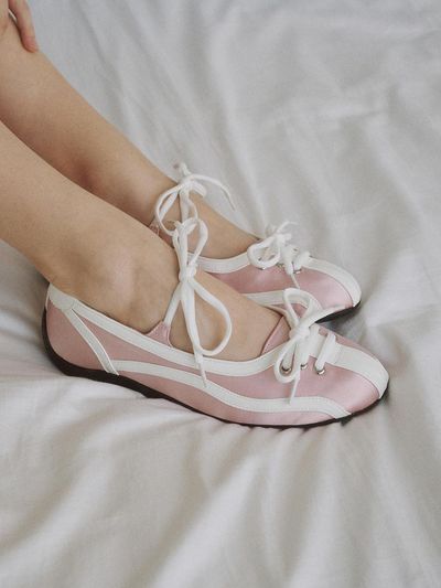 SALTANDCHOCOLATE Ally Flat Sneakers 412430008 (2cm/2colors)