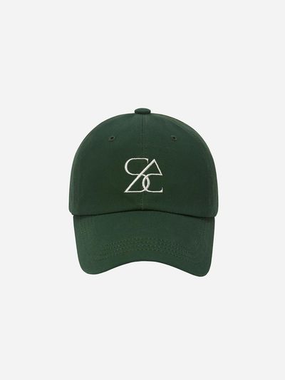 SALTANDCHOCOLATE SAC Signature Logo Ball Cap Green