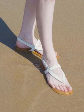 SALTANDCHOCOLATE [Water Resistent] Tie Sea Salt Sandals 412424021