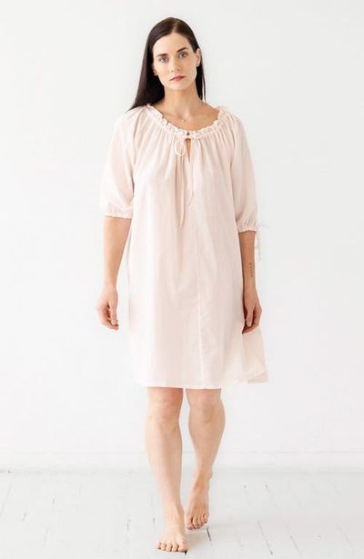 SALUA SALUA Antoinette Off-Shoulder Cotton Tunic
