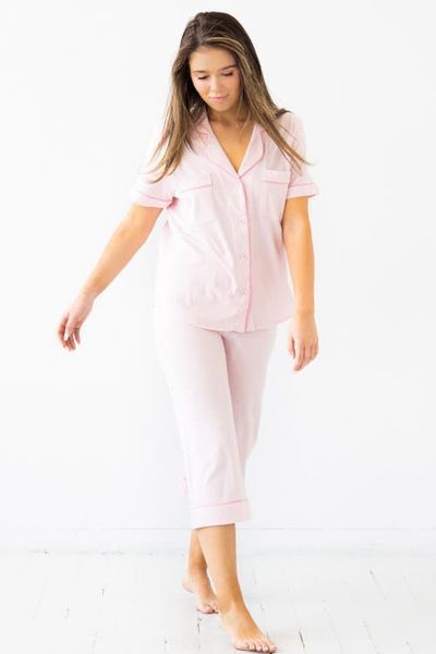 SALUA SALUA Classic Luxury Capri Pajamas