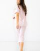 SALUA SALUA Classic Luxury Capri Pajamas - 2