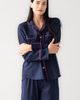 SALUA SALUA Classic Woven Cotton Pajama Set - 2