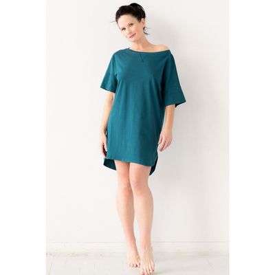 SALUA SALUA Easy Boatneck Nightshirt