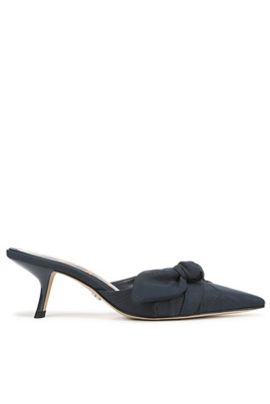 Sam Edelman Bex Knot Kitten-Heel Mules