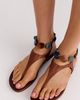 Sam Edelman Canna Beaded Strappy Thong Sandals - 1