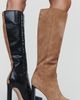 Sam Edelman Cassie Tall Two Toned Boots - 2