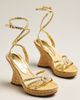 Sam Edelman Mindie Espadrille Strappy Platform Heels - 1