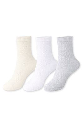 Sam Edelman Sam Edelman 3-Pack Mesh Cotton Slouchy Anklet Socks