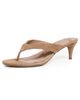 Sam Edelman Sam Edelman Amie Heeled Thong Sandals Cyprus Tan - 1