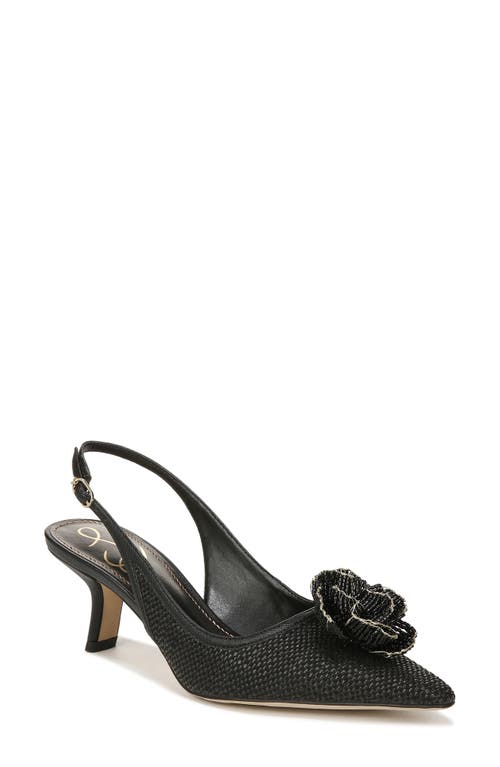 Sam Edelman Sam Edelman Bianka Flora Kitten Heel Slingback Pump