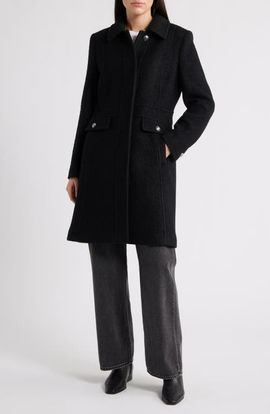 Sam Edelman Sam Edelman Bouclé Longline Coat