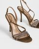 Sam Edelman Sam Edelman Charli Glam Heels Dark Silver Sage - 5