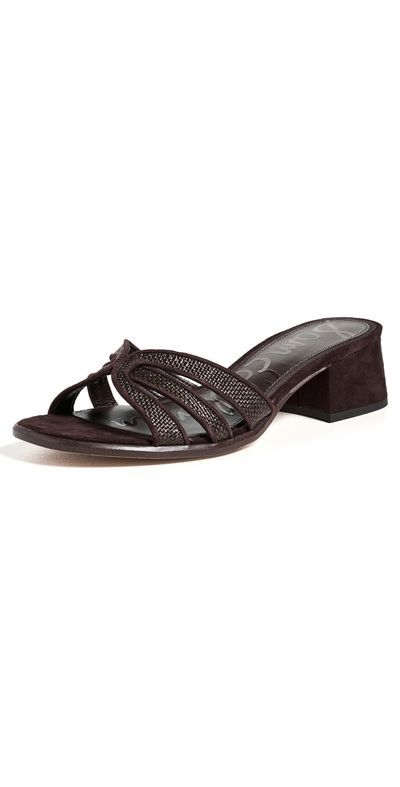 Sam Edelman Sam Edelman Farrin 2 Sandals Cafe Noir