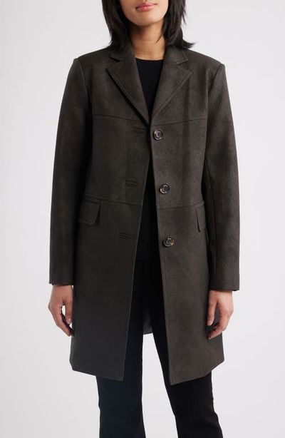 Sam Edelman Sam Edelman Faux Leather Coat