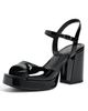 Sam Edelman Sam Edelman Fleur Platform Sandals Black - 1