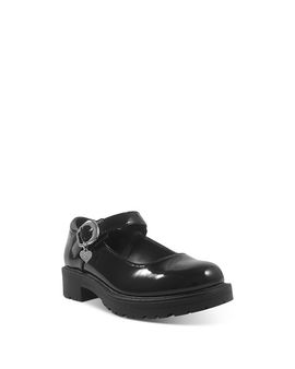 Sam Edelman Sam Edelman Girls' Taelor Jane Patent Heart Charm Mary Janes Toddler, Little Kid, Big Kid