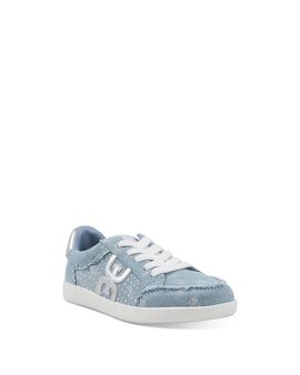 Sam Edelman Sam Edelman Girls' Tenny Josi Frayed Denim Sneakers Toddler, Little Kid, Big Kid