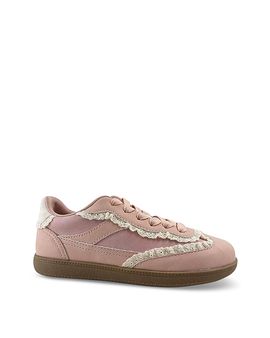 Sam Edelman Sam Edelman Girls' Tenny Kallen Lace Trim Sneakers Toddler
