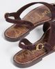 Sam Edelman Sam Edelman Grace Suede Sandals Cafe Noir - 4
