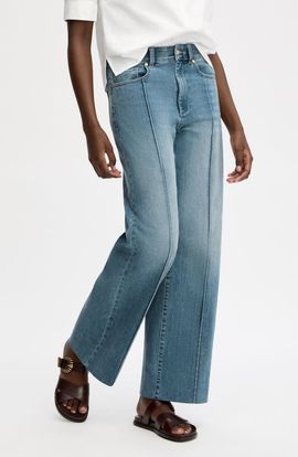 Sam Edelman Sam Edelman High Waist Wide Leg Trouser Jeans