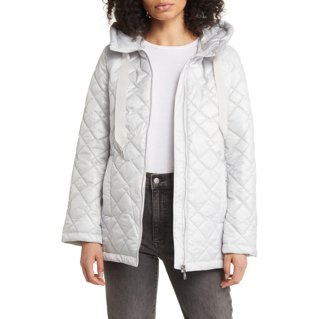 Sam Edelman Sam Edelman Hooded Water Repellent Quilted Puffer Jacket