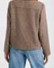 Sam Edelman Sam Edelman Houndstooth Jacket with Faux Shearling Collar - 2