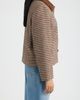 Sam Edelman Sam Edelman Houndstooth Jacket with Faux Shearling Collar - 3
