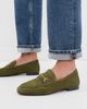 Sam Edelman Sam Edelman Loraine 8 Loafers Olive Branch Suede - 3