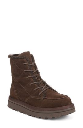 Sam Edelman Sam Edelman Ossi Faux Fur Trim Lace-Up Boot