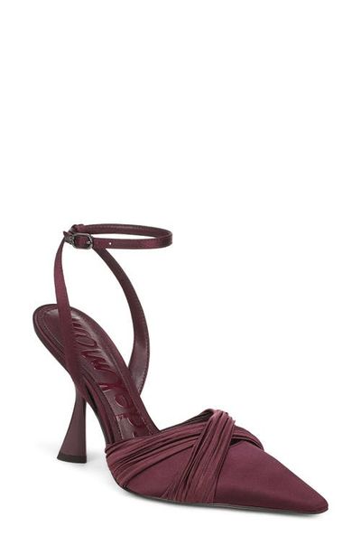 Sam Edelman Sam Edelman Patrice Pointed Toe Ankle Strap Pump
