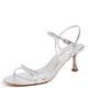 Sam Edelman Sam Edelman Presley Strappy Kitten Heels Soft Silver - 1