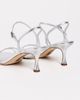 Sam Edelman Sam Edelman Presley Strappy Kitten Heels Soft Silver - 4