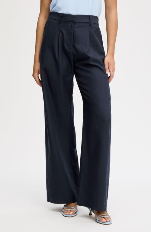 Sam Edelman Sam Edelman Relaxed Wide Leg Twill Pants