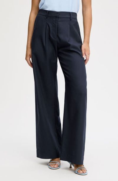 Sam Edelman Sam Edelman Relaxed Wide Leg Twill Pants