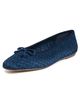 Sam Edelman Sam Edelman Ruthie Woven Suede Flats Oasis Navy - 1