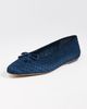 Sam Edelman Sam Edelman Ruthie Woven Suede Flats Oasis Navy - 2